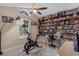 Bedroom with exercise equipment and large windows, offering space for fitness and natural light at 101 Alpharetta Ct., Conway, SC 29526