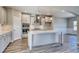 Modern kitchen with stainless steel appliances, a spacious island, and sleek cabinetry at 1055 Laconic Dr., Myrtle Beach, SC 29588