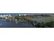 Expansive aerial shot showcasing the waterfront community alongside the inter-coastal waterway at 124 Spartina Ct. # 30, Pawleys Island, SC 29585