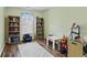Inviting playroom featuring hardwood floors, natural light, and organized storage and seating at 1439 Brighton Ave., Myrtle Beach, SC 29588
