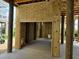 New home under construction showing a wooden structure for a garage or storage space at 1611A S Ocean Blvd., Surfside Beach, SC 29575