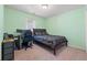 Bedroom featuring a desk, comfortable bed, and natural lighting at 189 Sea Turtle Dr., Myrtle Beach, SC 29588