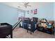 bedroom with bunk bed, stuffed animals, and natural light at 189 Sea Turtle Dr., Myrtle Beach, SC 29588