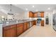 Spacious kitchen featuring granite countertops and stainless steel appliances at 189 Sea Turtle Dr., Myrtle Beach, SC 29588