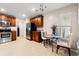 Bright kitchen with stainless steel appliances and a cozy breakfast nook at 189 Sea Turtle Dr., Myrtle Beach, SC 29588