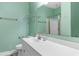 Bright bathroom featuring a spacious vanity, sleek faucet, and modern fixtures, creating a fresh feel at 200 53Rd Ave. N # 409, North Myrtle Beach, SC 29582