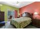 Cozy bedroom with a balcony, bright walls, and comfortable bedding, creating a tranquil retreat at 200 53Rd Ave. N # 409, North Myrtle Beach, SC 29582