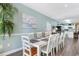 Inviting dining room with a large table and seating for ten at 200 53Rd Ave. N # 409, North Myrtle Beach, SC 29582