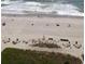 Beach and ocean view from an elevated vantage point, highlighting the landscape at 2207 S Ocean Blvd. # 1407, Myrtle Beach, SC 29577