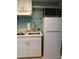Practical kitchenette with countertop space, stainless steel sink, microwave, and a mini-refrigerator at 2207 S Ocean Blvd. # 1407, Myrtle Beach, SC 29577