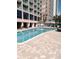 Cool off in this sparkling pool with poolside bar and ample lounge seating at 2207 S Ocean Blvd. # 1407, Myrtle Beach, SC 29577