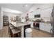 Well-equipped kitchen with granite countertops, stainless steel appliances, and a large island at 250 Ole Maple St., Loris, SC 29569