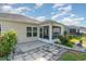 Charming backyard with a screened porch and meticulously designed landscaping at 2825 Mcdougall Dr., Conway, SC 29526