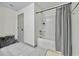 Neutral bathroom with a shower and tub combination and a neutral colored shower curtain at 2858 Ellesmere Circle, Myrtle Beach, SC 29579
