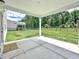 Covered patio with views of the backyard at 2858 Ellesmere Circle, Myrtle Beach, SC 29579