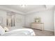 Well-lit main bedroom with neutral tones and a view of the ensuite at 325 Wingspan Ct., Myrtle Beach, SC 29588