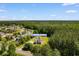 Lovely neighborhood featuring well-maintained homes and lush landscaping with mature trees in a serene setting at 3926 Long Avenue Ext., Conway, SC 29527
