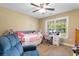 Bedroom featuring bed, desk, chair, and window with plenty of natural light at 3926 Long Avenue Ext., Conway, SC 29527