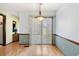 Dining room with wood floors, natural light, and stylish decor at 4046 Fairway Lakes Dr. # 4046, Myrtle Beach, SC 29579