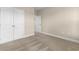 Cozy bedroom with neutral carpet, closet, and doorways offering a blank canvas for customization at 4067 Ridgewood Dr., Conway, SC 29526