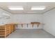 Bright and organized shed interior, featuring pegboard walls, shelving, and workbench area at 4067 Ridgewood Dr., Conway, SC 29526