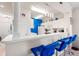 Modern kitchen with counter seating and open layout at 4429 Turtle Ln. # 3A, Little River, SC 29566