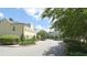 Street view of the community, showcasing manicured landscaping and inviting buildings, close to the clubhouse at 4532 Girvan Dr. # A, Myrtle Beach, SC 29579