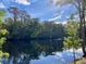 Tranquil water view surrounded by lush greenery, offering a peaceful and picturesque setting at 4750 N Huckleberry Ln., Conway, SC 29526