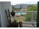 Balcony view of the community pool and beautifully landscaped grounds at 500 Wickham Dr. # 1070, Myrtle Beach, SC 29579
