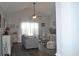 Inviting living room featuring a ceiling fan and stylish decor at 500 Wickham Dr. # 1070, Myrtle Beach, SC 29579