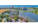 Scenic aerial view of a condo community near the water and surrounding lush greenery at 501 Maison Dr. # F8, Myrtle Beach, SC 29572