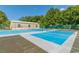 Outdoor pickleball courts surrounded by trees, perfect for recreation and exercise at 501 Maison Dr. # F8, Myrtle Beach, SC 29572