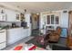 Cozy living area adjacent to kitchen, featuring a comfortable layout at 5308 N Ocean Blvd. # 504, Myrtle Beach, SC 29577