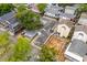 Aerial shot showcasing the home and surrounding neighborhood at 6001- 5718 S Kings Highway, Myrtle Beach, SC 29575