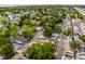 Aerial view of the neighborhood showcasing the house and community at 6001- 5718 S Kings Highway, Myrtle Beach, SC 29575