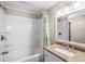 Clean bathroom featuring a bathtub and shower combination at 6001- 5718 S Kings Highway, Myrtle Beach, SC 29575