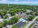 Beautiful aerial view showcasing the community, swimming pool, and surrounding greenery at 613 13Th Ave. S # 147, Surfside Beach, SC 29575