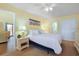 Comfortable bedroom with walk-in closet and direct access to the living area at 613 13Th Ave. S # 147, Surfside Beach, SC 29575