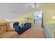 A cozy loft area with bunk beds, a sofa and a chair offers a perfect place to hang out at 613 13Th Ave. S # 147, Surfside Beach, SC 29575