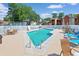 Relaxing community pool offers a refreshing escape with comfortable lounge chairs at 613 13Th Ave. S # 147, Surfside Beach, SC 29575