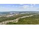 Stunning aerial view of a waterfront community and the surrounding natural beauty of the neighborhood at 649 W Perry Rd., Myrtle Beach, SC 29579