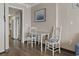 Cozy dining area features a small table with chairs and easy access to the kitchen at 6900 Ocean Blvd. # 935, Myrtle Beach, SC 29572