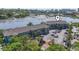 Beautiful aerial view of a low-rise condominium complex near a scenic marsh and parking at 806 Conway St. # 116, North Myrtle Beach, SC 29582