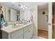 Bright bathroom featuring double sinks and plenty of counter space at 806 Conway St. # 116, North Myrtle Beach, SC 29582