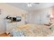 Inviting bedroom with a plush bed, a dresser with television, and ample closet space at 808 Atlantic Commons Dr., Surfside Beach, SC 29575