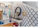 Foyer showcasing stylish tile, hall tree, and decorative accents at 808 Atlantic Commons Dr., Surfside Beach, SC 29575