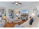 Inviting living room with hardwood floors and cozy furniture at 808 Atlantic Commons Dr., Surfside Beach, SC 29575