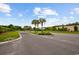 Street view of a residential neighborhood with palm trees and manicured landscaping at 9450 Leeds Circle, Myrtle Beach, SC 29588