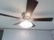 Close up of ceiling fan with lights at 1242 Carrie Bell Ln, Myrtle Beach, SC 29577