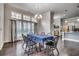 Dining room with hardwood floors and natural light at 1286 Culbertson Ave., Myrtle Beach, SC 29577